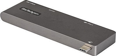 StarTech USB-C Лаптоп Докинг Станция с HDMI 4K PD Сива (DKT30CMHSDPD)