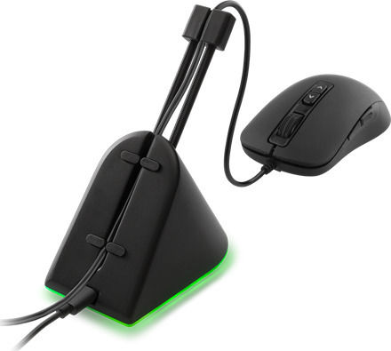 Deltaco Mouse Bungee GAM-044-RGB Black
