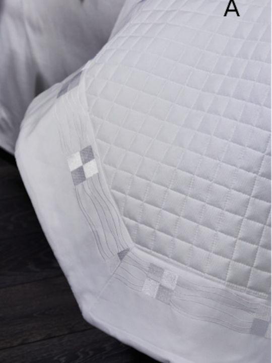 Whitegg Bridal Blanket Set King Size with 2 Pillowcases 220x240 cm
