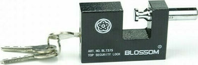 Blossom BL73 Steel Padlock Monoblock with Key 75mm 1pcs