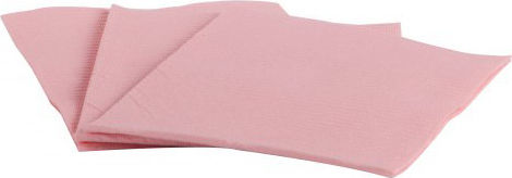 Soft Care Dental Towel Pink 1ply + 1ply Without Dispenser 500 Pieces