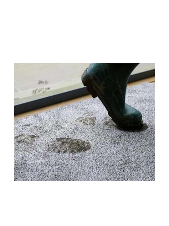 Entrance Mat Carpet with Anti-slip Backing Clean Step Mat Beige 46x71cm