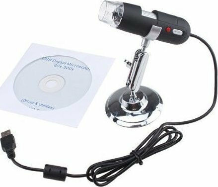1665 Digital Monocular Microscope USB 500x