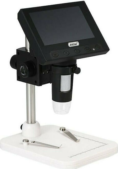 Andowl Digital Educational with Monitor Microscope USB 1000x