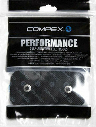 Compex EasySnap Double Snap Sticker Physiotherapy Electrode L5xW10cm 2pcs