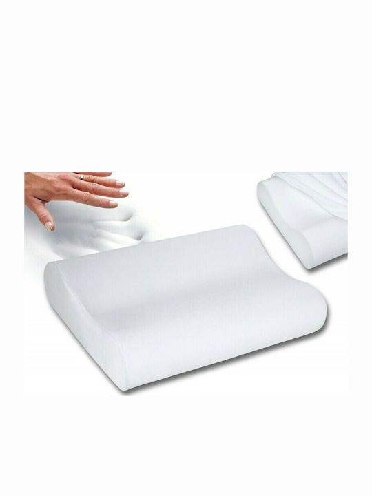 Mobiak Standard Kopfkissen Memory-Schaum Anatomisch 30x50x10cm