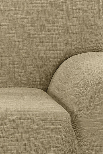 Mc Decor Akari Beige Elastic Cover for Three Seater Sofa Beige 170εκ. 1pcs MCL.EL.AKARI.TR-MPEZ