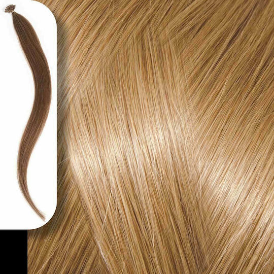 Yanni Extensions Extension Κερατίνης με Φυσική Τρίχα σε Ανοιχτό Ξανθό Χρώμα 50cm Νο 8.0 20τμχ