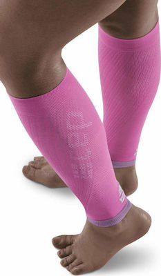 CEP Ultralight Calf Sleeves Women Electric Pink Light / Grey