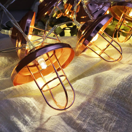20 Lichterketten LED 3m. Warmes Weiß USB in Zeichenfolge 1Stück