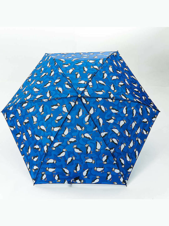 Eco Chic E-K119 Umbrella Compact Blue