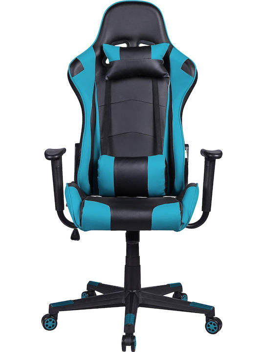 Woodwell BF8000 Scaun Gaming Din piele ecologică Albă