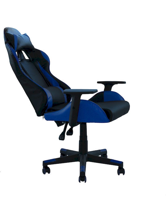 Homeplus 01.01.1231 Gaming Chair with Adjustable Arms Black / Blue