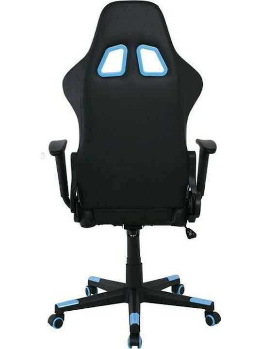 Woodwell BF9150 Καρέκλα Gaming Δερματίνης Μπλε