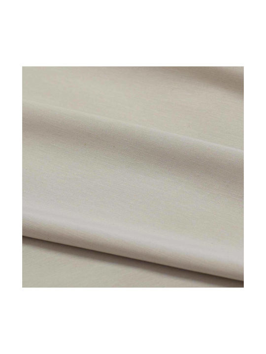 Decocraft Vorhang mit Bleistiftfalten Basic Ecru 140x270cm