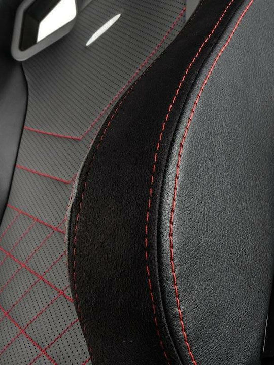Noblechairs Epic Καρέκλα Gaming Δερματίνης με Ρυθμιζόμενα Μπράτσα Μαύρο/Κόκκινο