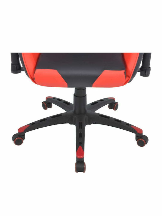 vidaXL Xtreme Racing Scaun Gaming Din piele ecologică cu Brațe Reglabile Roșie