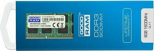 GoodRAM 4GB DDR3 RAM mit Geschwindigkeit 1600 für Laptop