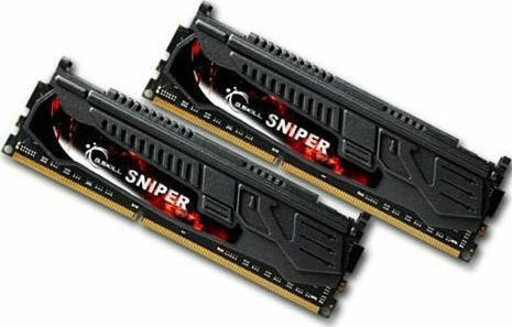 G.Skill 8GB DDR3 RAM με 2 Modules (2x4GB) και Ταχύτητα 2400 για Desktop