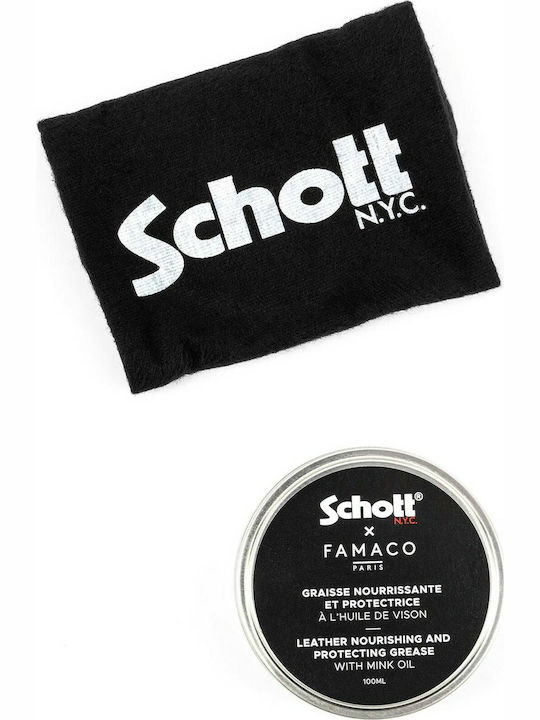 Schott N.Y.C Protective Wax für Leder - KITGRAISSE