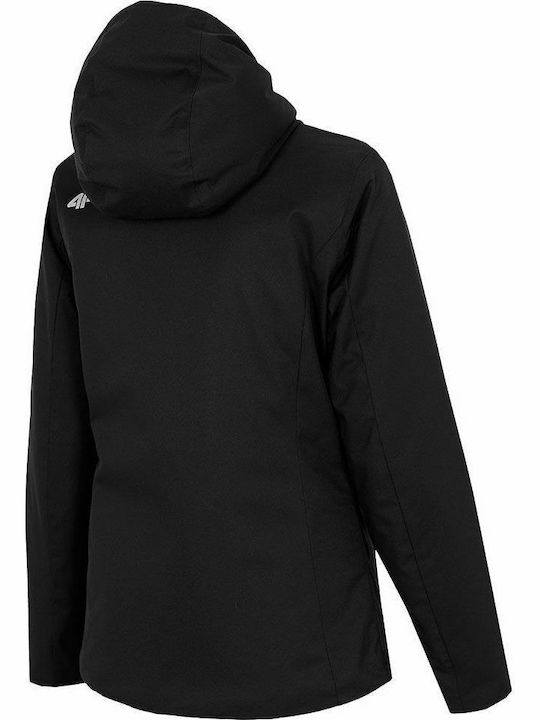 4F H4Z21-KUDN001-20S Frauen Jacke aus für Ski & Snowboard Schwarz