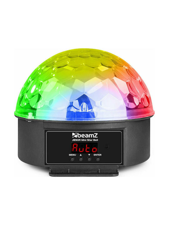 BeamZPro JB90R Mini Star Ball DMX Decorative Lamp Party Light Black