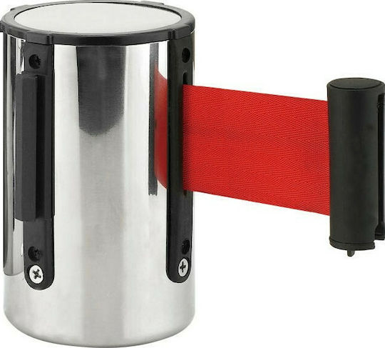 Next Systems Bariere De Siguranță Post Roșu Curea 2mx91cm SR-200