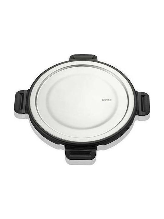 Gefu Milo Lunchbox Glas Silber Geeignet für die Mikrowelle 900ml 1Stück