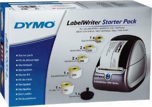 Dymo 750 Αυτοκόλλητες Ετικέτες σε Ρολό για Εκτυπωτή Ετικετών 25x25mm