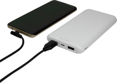 LogiLink PA0206 Power Bank 10000mAh mit USB-A Anschluss Weiß