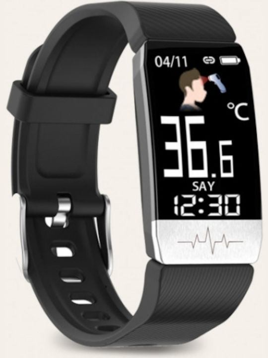 Ksix Fitness Band HR Black