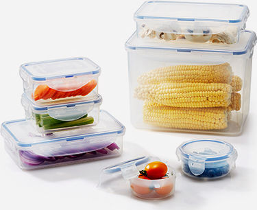 Lock&Lock Lunchbox Kunststoff Blue Geeignet für die Mikrowelle 2100ml 1Stück