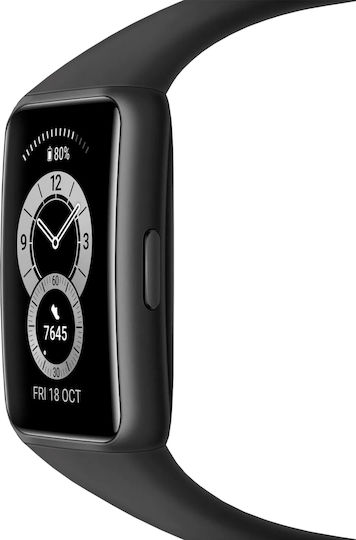 Huawei Band 6 Impermeabil Grafit negru