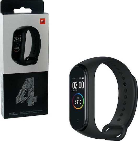 Xiaomi Mi Smart Band 4 with Heat Rate Monitor Waterproof Black