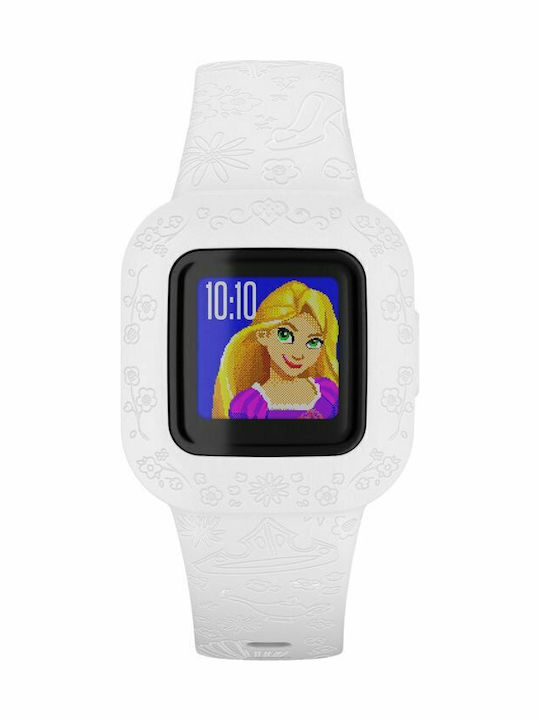 Garmin Детски Часовник Vivofit Jr 3 с Силиконова Каишка Бял