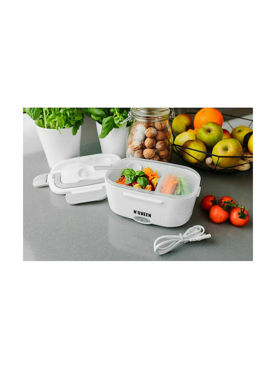 N'Oveen Plastic Electric Lunch Box Grey 1100ml
