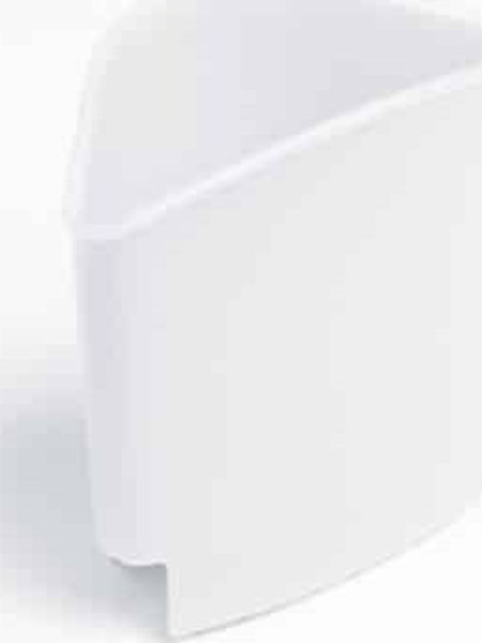 Umbra Sinkin Sink Strainer Metallic White 35.6x27.9x13.3cm