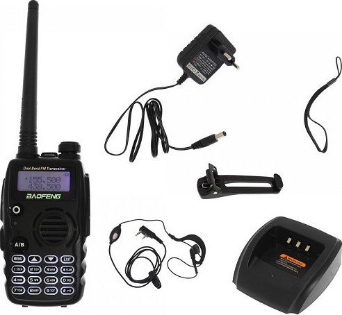Baofeng A52 Funkgerät UHF/VHF 5W mit Monochromdisplay