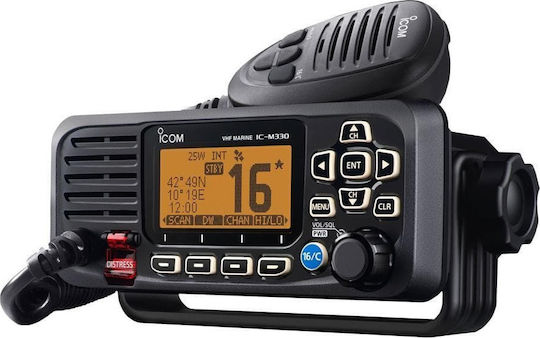 Icom IC-M330GE Funkgerät VHF Marine 25W mit Monochromdisplay