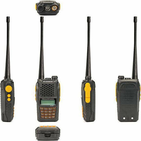 Baofeng UV-6R Wireless Transceiver UHF/VHF 5W with Monochrome Screen