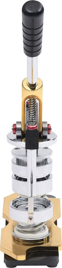 vidaXL Badge Press with Cutter and Rotating Base 44mm
