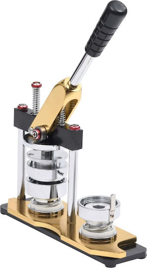 vidaXL Badge Press with Cutter and Rotating Base 44mm