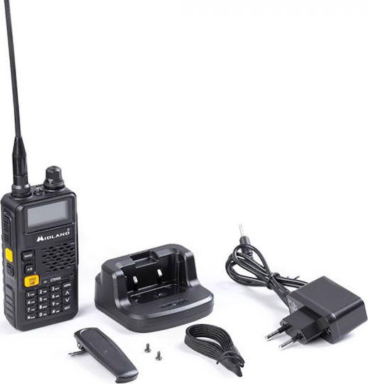 Midland CT590 S Ασύρματος Πομποδέκτης UHF/VHF 5W με Μονόχρωμη Οθόνη