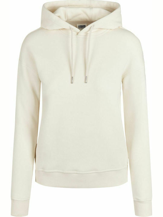Women's Sweatshirt Hooded White Sand