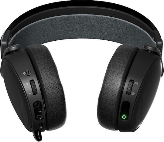 SteelSeries Arctis 7+ Ασύρματο Over Ear Gaming Headset με σύνδεση USB