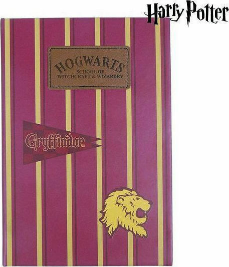 PCMerch Harry Potter Παιδικό Σετ Γραφικής Ύλης με Σημειωματάριο και Στυλό 3τμχ