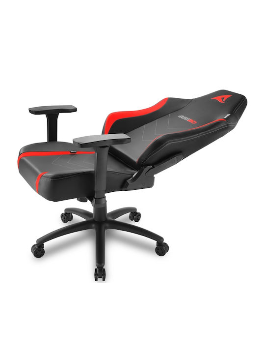Sharkoon Skiller SGS20 Καρέκλα Gaming Δερματίνης με Ρυθμιζόμενα Μπράτσα Μαύρο/Κόκκινο