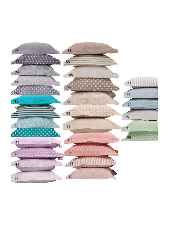 Anna Riska Sheet Super-Double with Elastic 160x200+25cm. Mix & Match 36 Petrol
