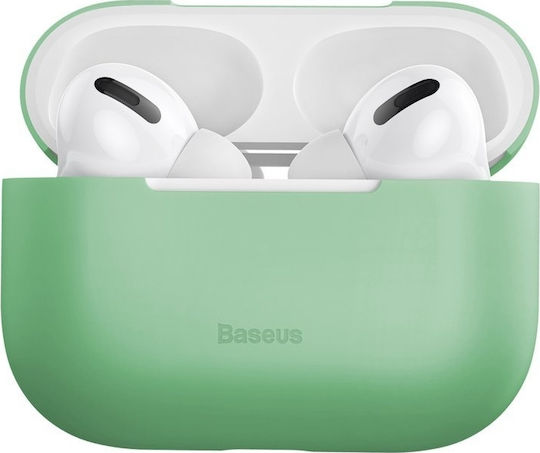 Baseus Protective Pro Θήκη Σιλικόνης σε Πράσινο χρώμα για Apple AirPods Pro