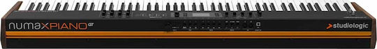 StudioLogic Electric Stage Piano Numa X GT with 88 Weighted Keys and Connection with Headphones and Computer Brown
